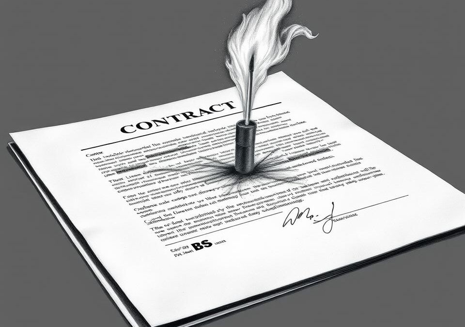 El Error costoso del Contrato de Prueba